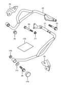 Kit tubi/protezioni anteriori originali Honda 08P00MGZJ80ZC