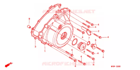 Coperchio generatore Honda 11321MY5600