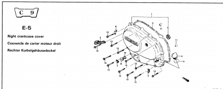 Coperchio frizione Honda 11330KE7000