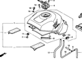 Gruppo serbatoio carburante Honda 17520MCJ970ZA