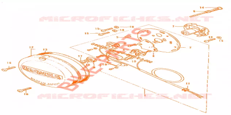 Coperchio puntine Honda 30370300020