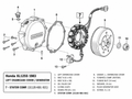 Statore alternatore originale Honda 31120KB1921