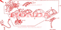 Contachilometri completo Honda 37200ML7931