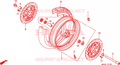 Ruota anteriore originale Honda 44650MCC000