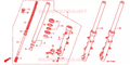 Tubo forcella completo Honda 51410MFFD01