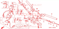 Semimanubrio destro Honda 53100MBWD20