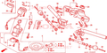 Semimanubrio destro Honda 53100MCJ000