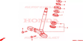 Cannotto/piastra inferiore Honda 53219MBZ900