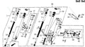 Fodero inferiore sinistro forcella Honda 51521ME5782